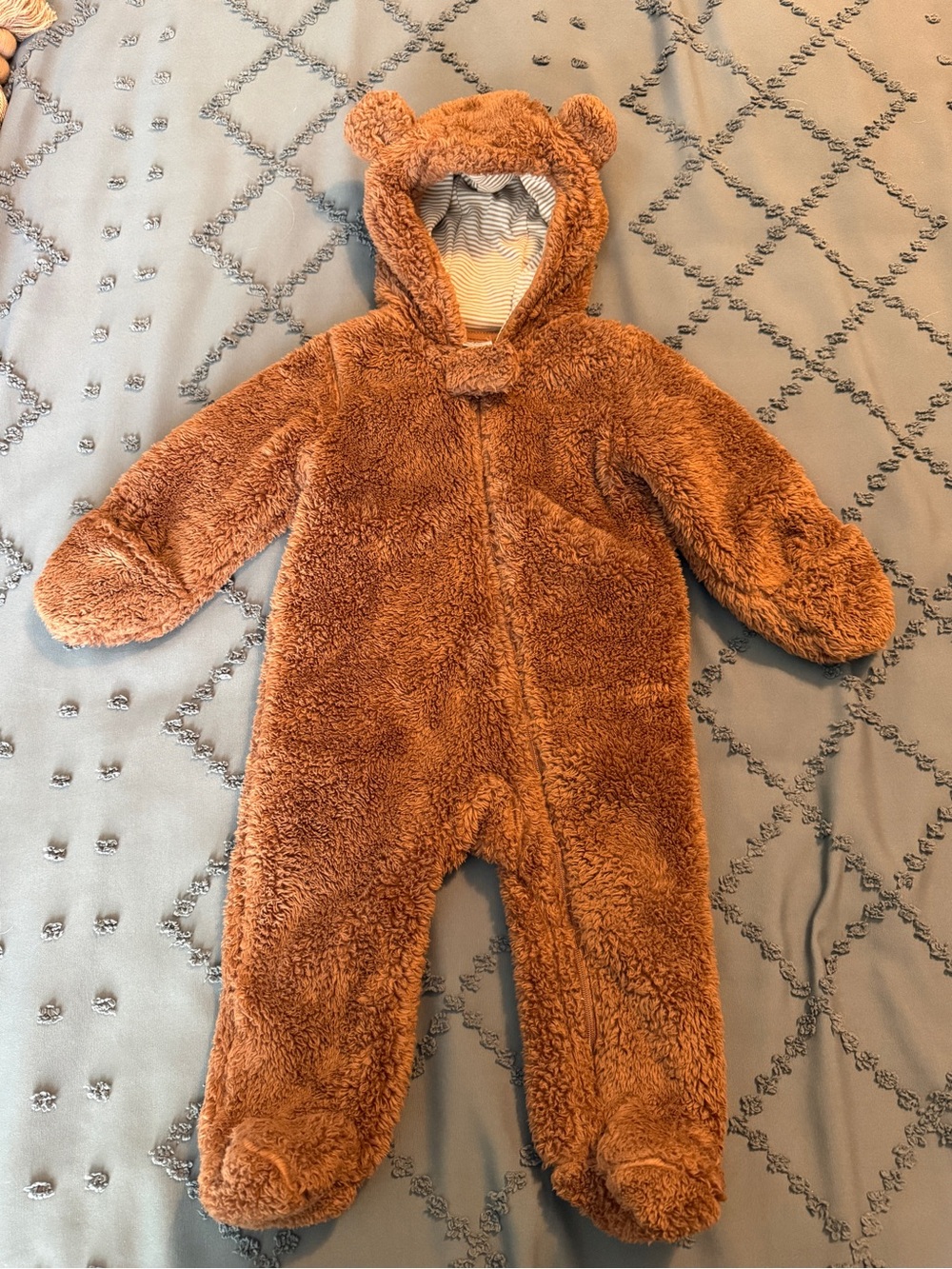 Carter’s Teddy Bear Fleece Jumpsuit